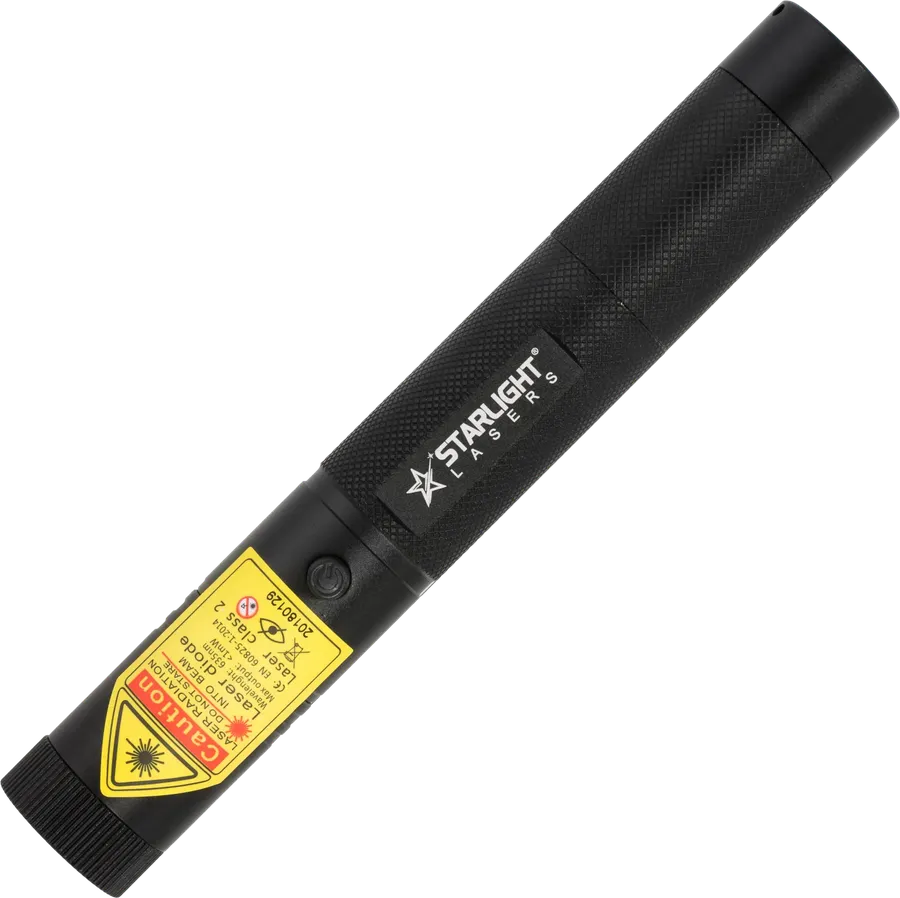 Puntero láser rojo recargable R1 Pro de aluminio con llaves de seguridad