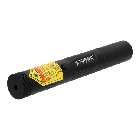 Puntero láser rojo recargable R1 Pro visto de lado