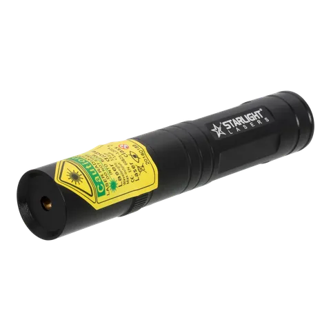 Puntero láser verde compacto recargable G2 Pro visto de lado