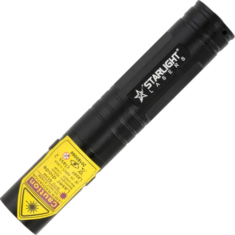 Puntero láser violeta compacto V2 Pro recargable de aluminio